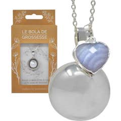 Irreversible Bola Litoterapia con Corazón de Agathe de Vena Azul 1ud