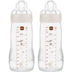 MAM Easy Active Transparent 2x330 ml