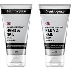 Neutrogena Crème Mains et Ongles 2x75ml