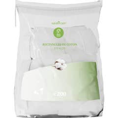 Santecare Rectangles de Coton Bio 200uts