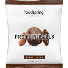 Foodspring Boules de Protéines Cacahuète Cacao 40g