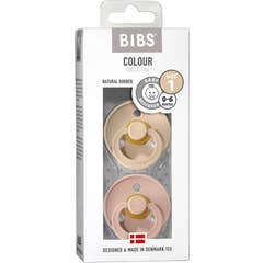 Bibs Pack Sucettes Vanille 0-6m T1 2uts