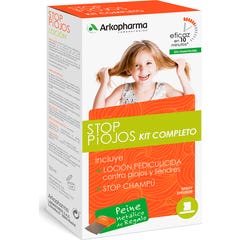 Arkopharma Stop Piojos Kit Loción + Champú + Lendrera