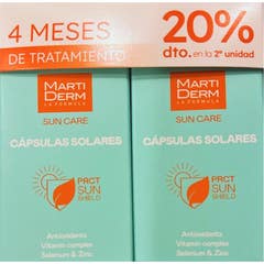 Martiderm Sun Care Capsules Solaires Pack 2x60caps