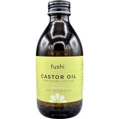 Fushi Huile de Ricin Pur Écologique Pressée à Froid 250 ml