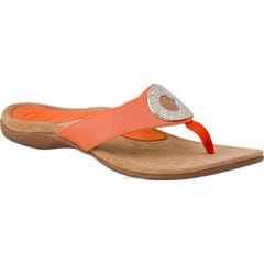 Selby Synt Imprimé D Orange 37