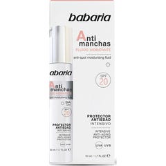 Fluide anti-tache de bibaria Spf20 50Ml