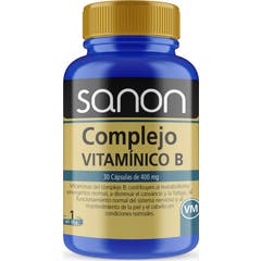 Sanon Complejo Vitamínico B 30 Capsules