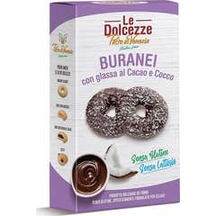 Le Dolcezze Pasta di Venezia Buranei Glaçage Cacao et Noix de Coco 180g