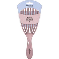 Farline Brosse à cheveux Hand Brush Rose 1 unité
