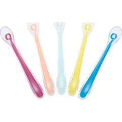 Babymoov Set Cuilleres 1er Age Silicone 5uts