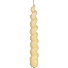 Cerabella Bougie spirale brute 4 unités