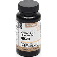 Nat & Form Vitamine D3 Liposomale 2000ui 30 Gélules