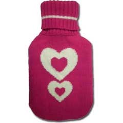 HasseMed Sac à Eau Chaude Doublé de Coeurs Bs1972 2l
