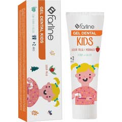 Farline Gel dentifrice Kids Fraise 75 ml