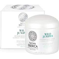 Natura Siberica Gommage corporel réparateur genévrier sauvage 370 ml