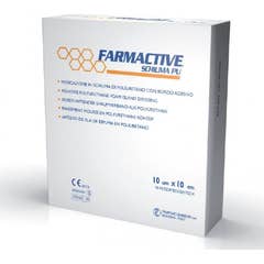 Farmac-Zabban Farmactive Schiuma Pu Pansement 10x10cm 10uts