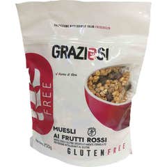 Graziosi Muesli Fruits Rouge à Lèvres s Bio 250g