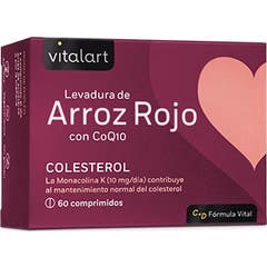 Vitalart Levure de riz avec CoQ10 60comp