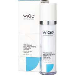 Wiqo Crème nourrissante et hydratante pour peaux sèches 50ml