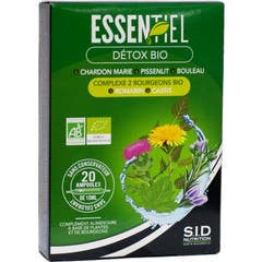 Sid Nutrition Essentiel Detox 20 Ampoules