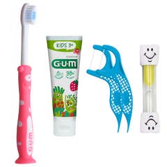 GUM Pack Trousse Kids + Brosse à dents 1 unité