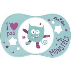 Luc et Léa Sucette + 6 mois Symétrique «J'aime pas les Monstres»