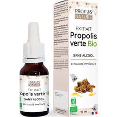 Propos'Nature Extrait de Propolis Verte Bio Sans Alcool 15 ml