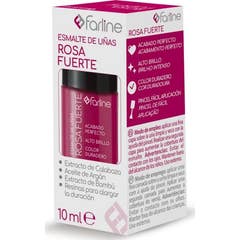 Farline Vernis à ongles rose fuchsia 10 ml