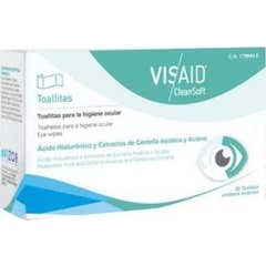 Visaid Lingettes Yeux Demodex 20uts