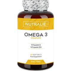 Nutralie Omega 3 Complex 2000mg EPA DHA + Vit E y D 60softgels Nutralie Omega 3 Complex 2000mg EPA DHA + Vit E y D 60softgels