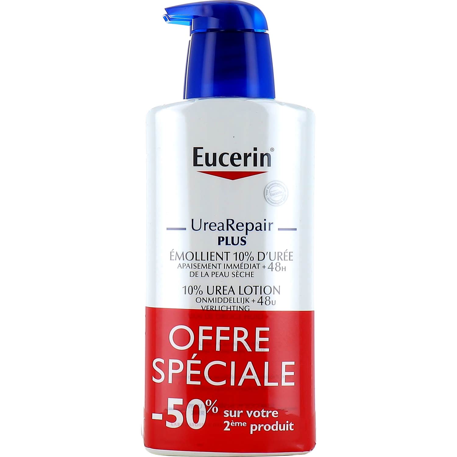 Eucerin UreaRepair Plus Émollient 10% D'Urée 2×400ml