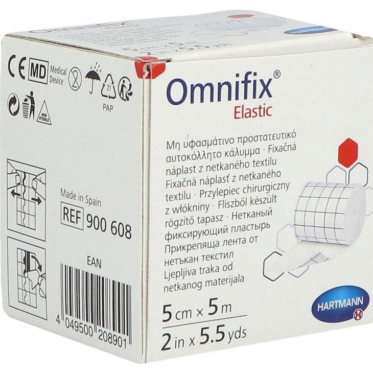 Omnifix Elastique 5 M X 5 Cm Bande Adhésive Adhésive Multi Extensible Omnifix Elastique 5 M X 5 Cm Bande Adhésive Adhésive Multi Extensible