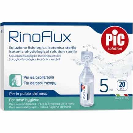 PIC Solution Rinoflux Solution Physiologique 20x5ml