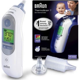 Braun ThermoScan 7 Thermomètre Auriculaire IRT6520