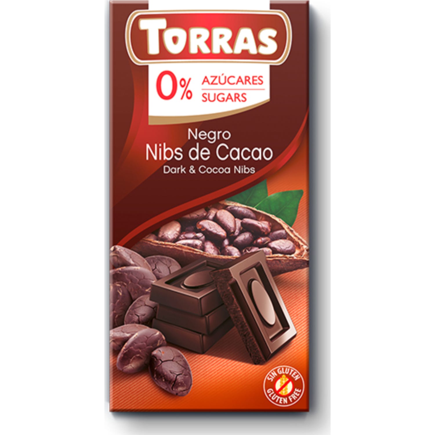 Torras Choco Black Cocoa Nibs S/A 75g