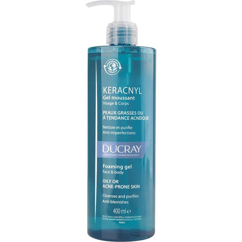 Ducray Keracnyl Gel Moussant400ml
