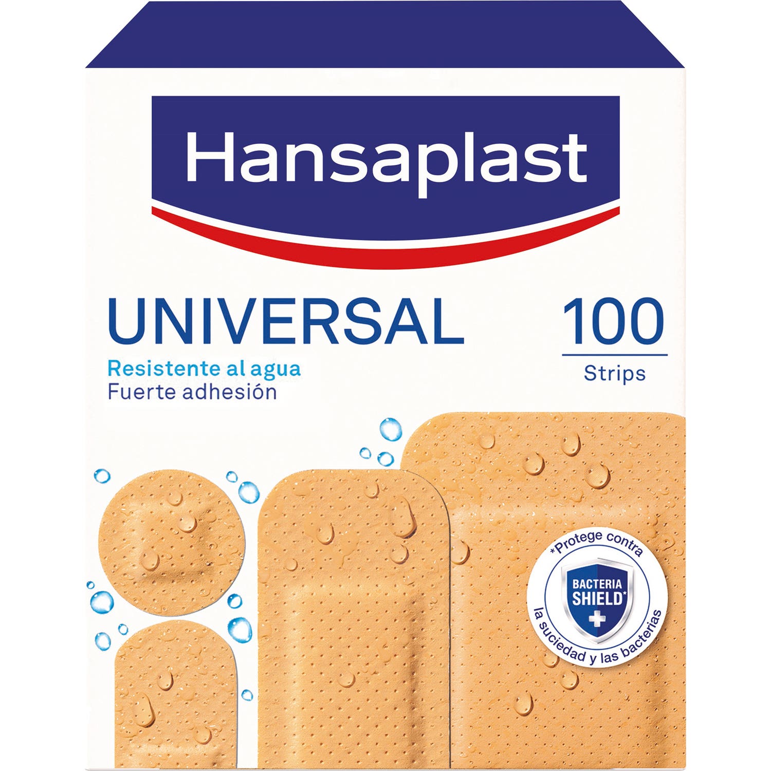 Hansaplast Universal Pansement Adhésif Assortiment 100uts