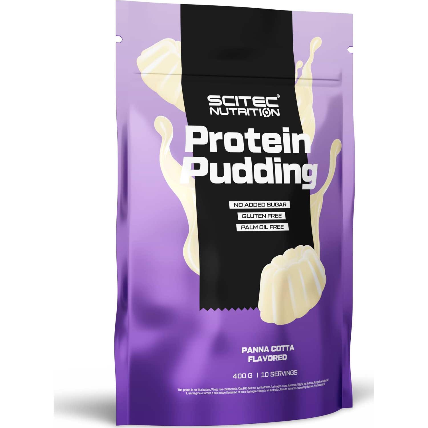 Pudding ProtÃ©inÃ© Scitec Nutrition 400 Gr GoÃ»ter panna cotta-image