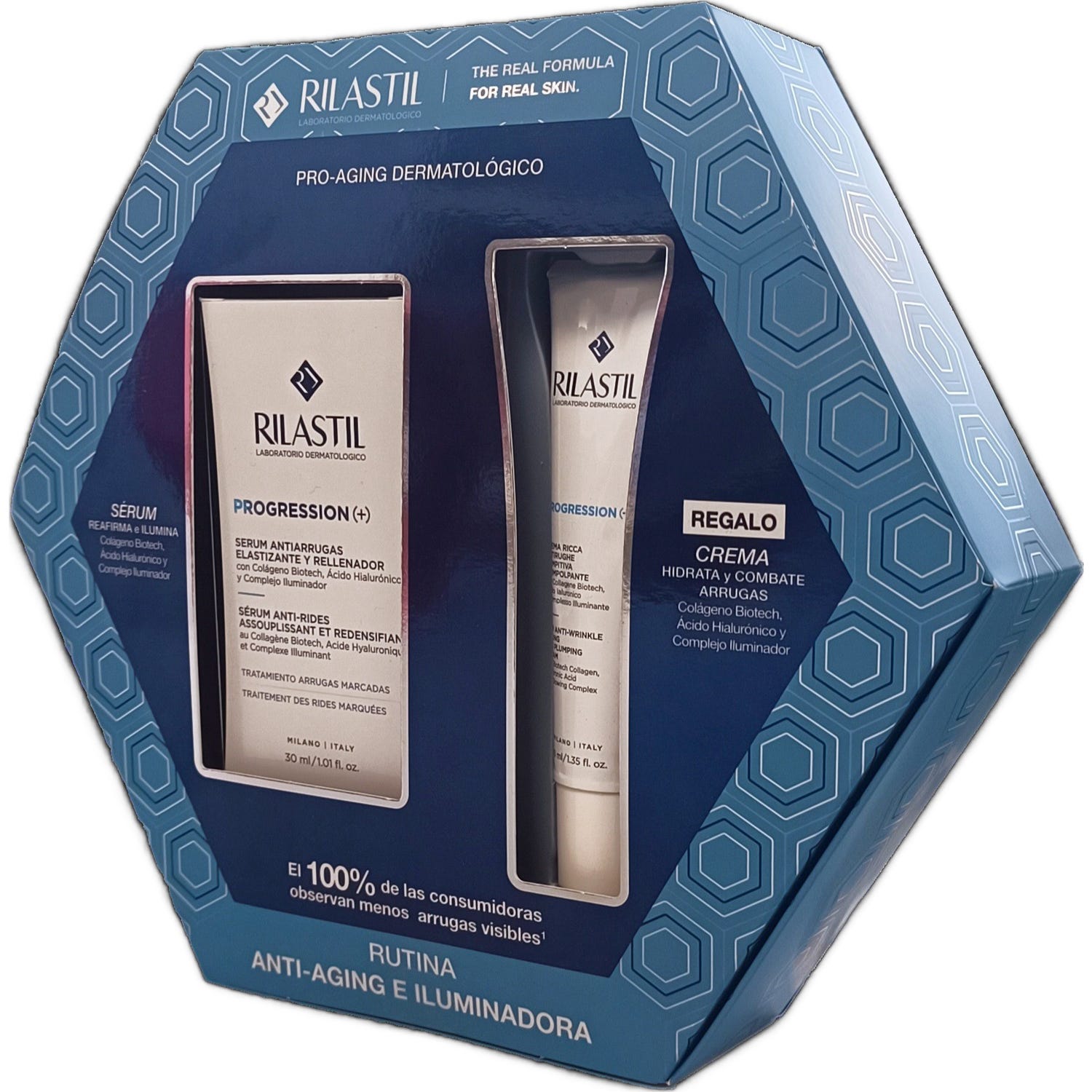 Rilastil Pack Progression Crema 40Ml+Serum 30Ml