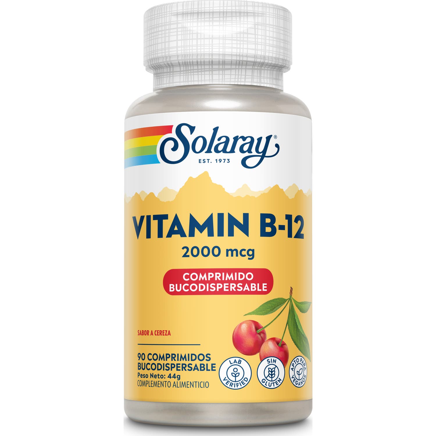 Solaray Vitamine B12 2000mcg 90comp