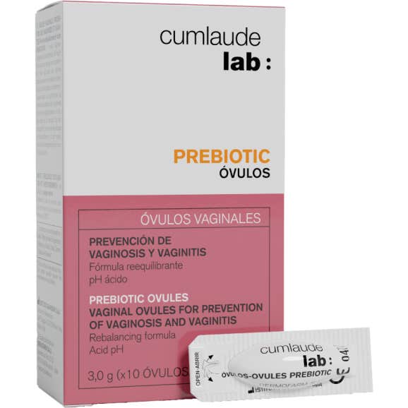 Cumlaude Prebiotic Ovules Vaginaux 10 unités