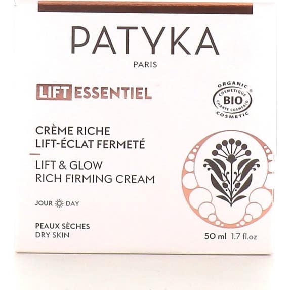 Patyka Lift Essentiel Crème Riche Lift-Eclat Fermeté 50ml