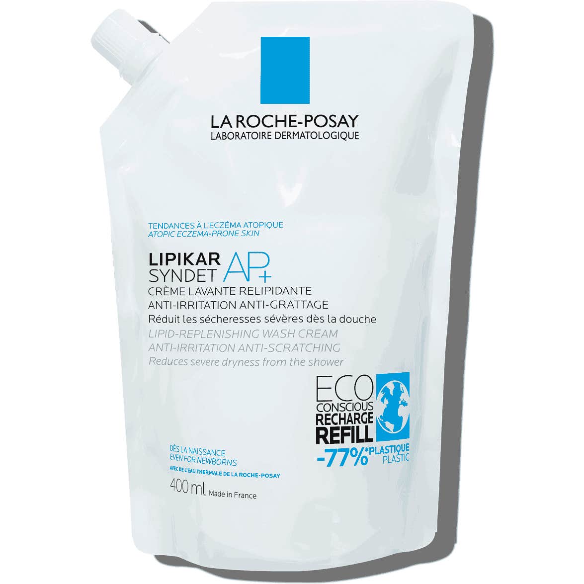 La Roche-Posay Lipikar Syndet AP+ ÉcoRecharge 400ml