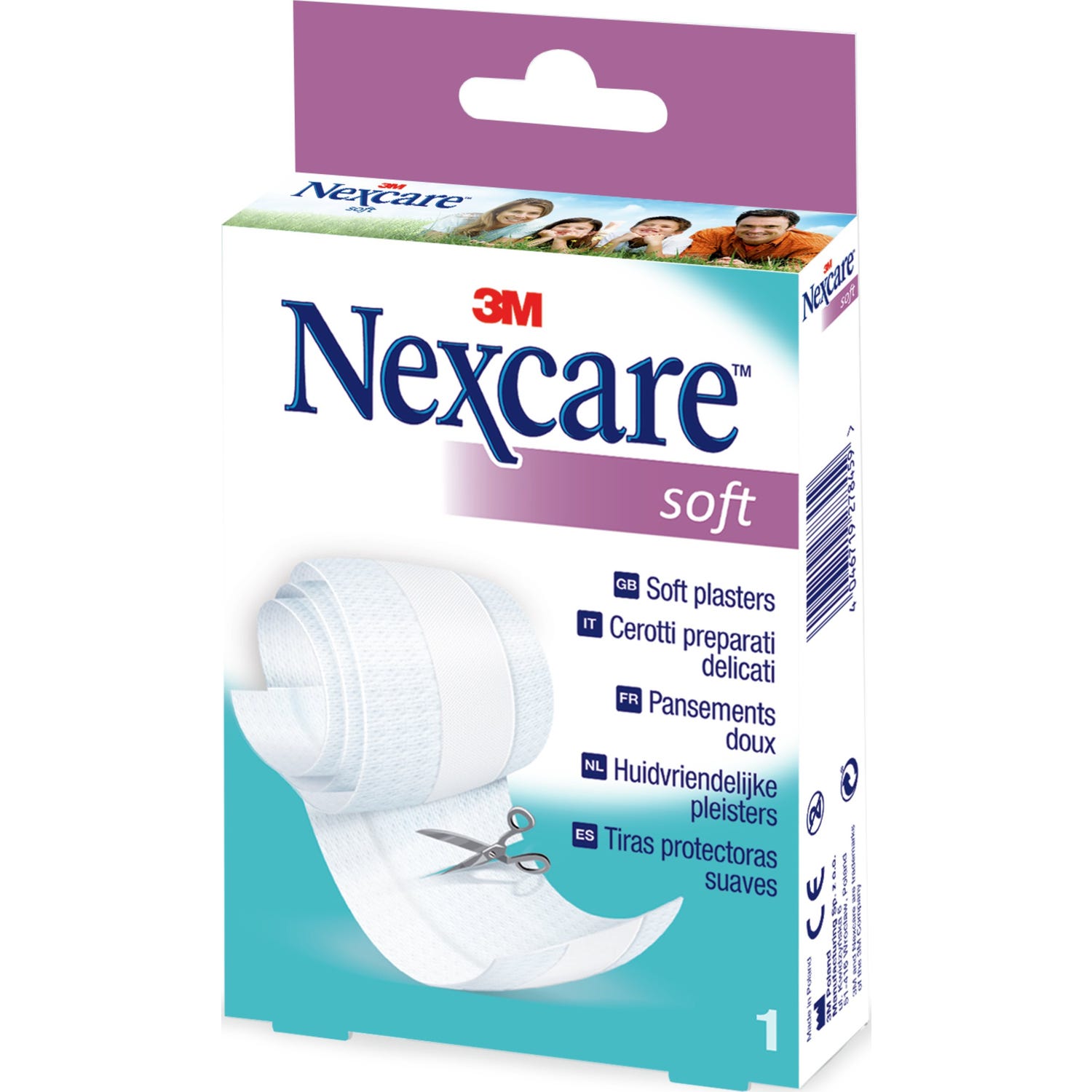 Nexcare Soft 1m Cutting Dressing