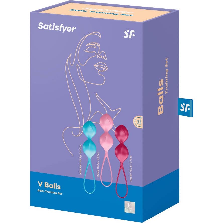 Satisfyer V Balls Exerciseur du plancher pelvien 3 pièces