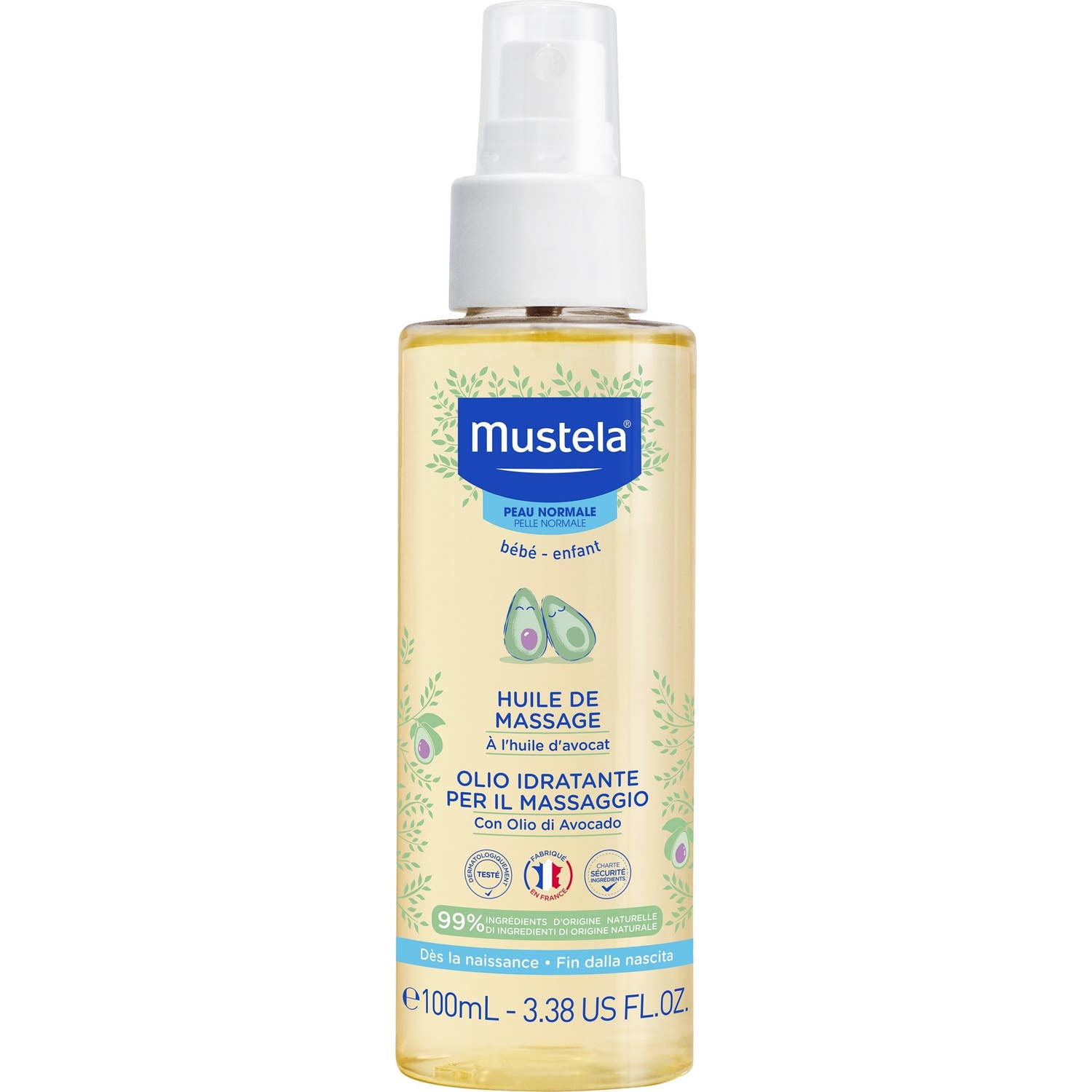 Mustela Huile De Massage 100ml