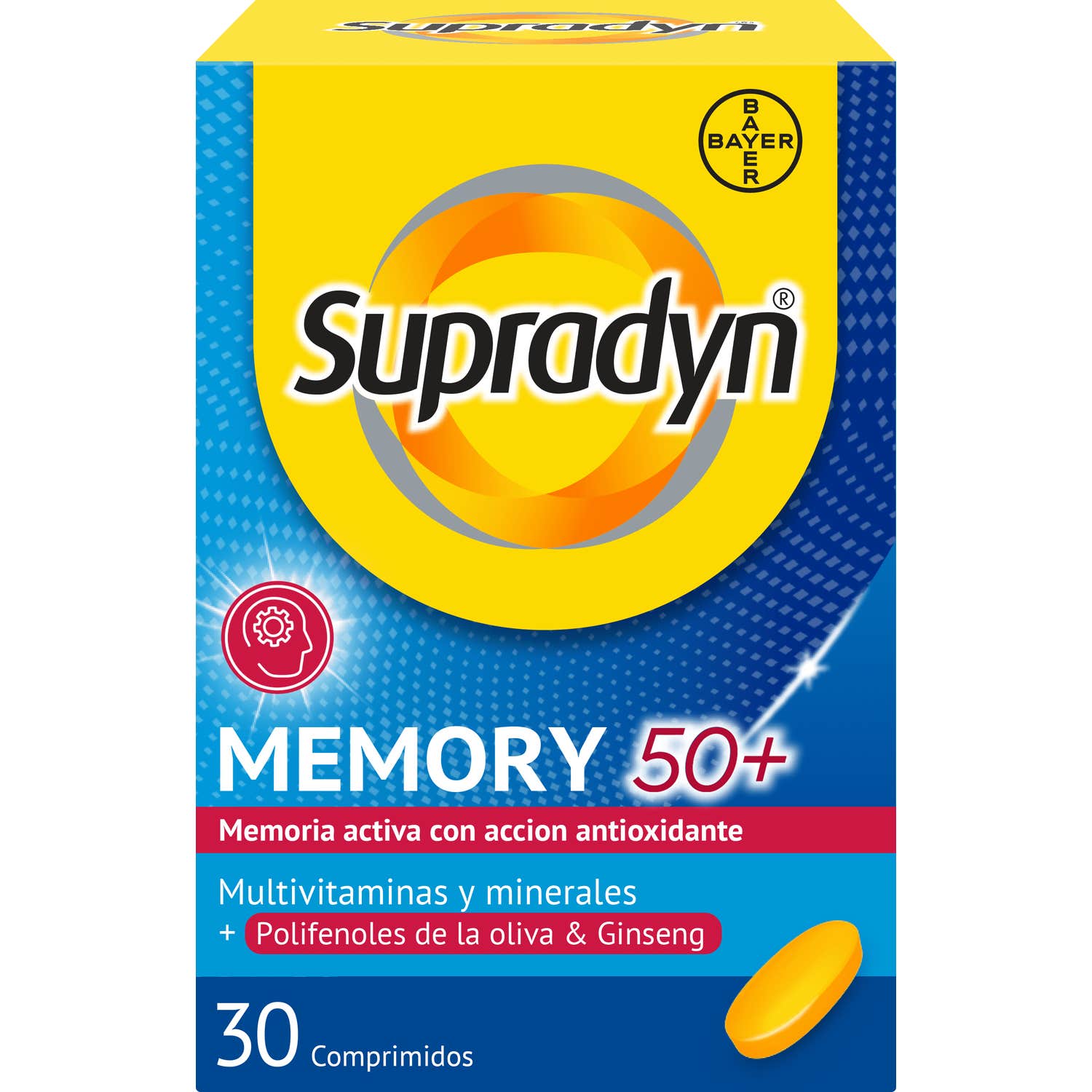 Supradyn Memoria 50+ 30comp