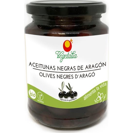 Vegetalia Aceitunas Negas Arago Eco 220g