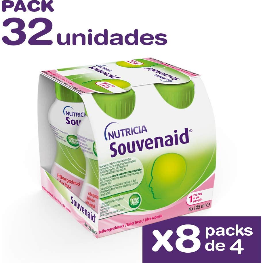Nutricia Souvenaid Fraise 32x125ml